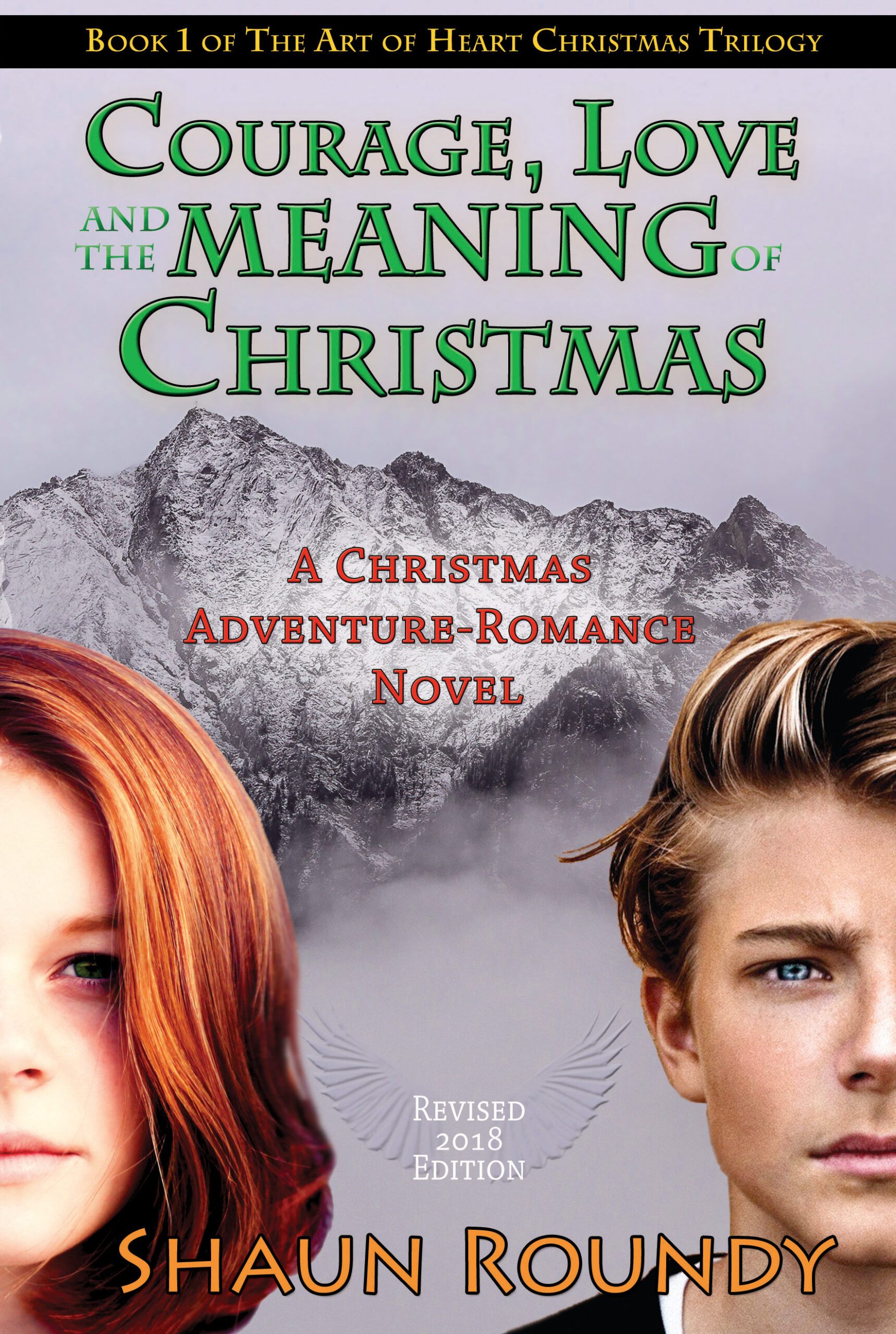 Courage, Love & the Meaning of Christmas - book 1 of The Art of Heart Christmas Trilogy, paperback, Kindle, audiobook